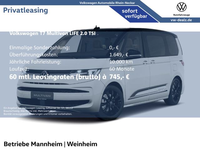 Volkswagen T7 Multivan Life 2.0 TSI OPF DSG