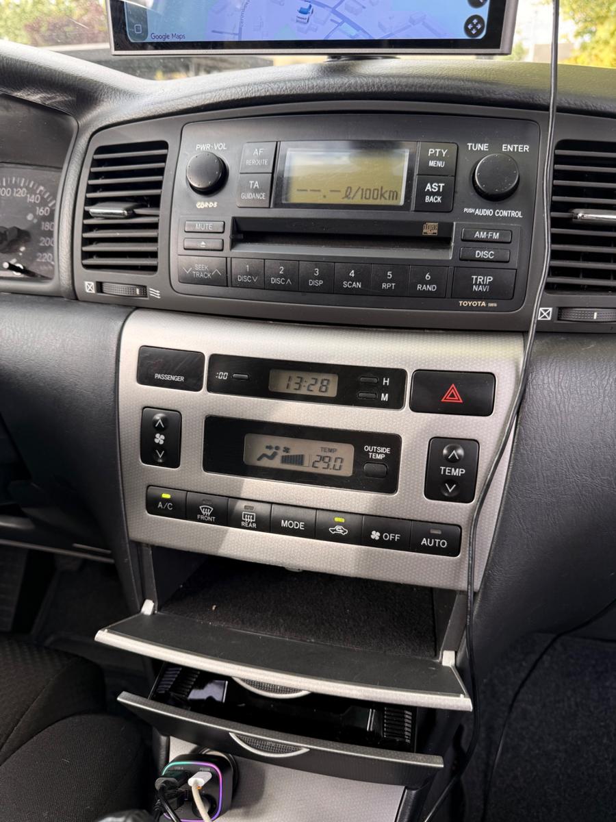 Toyota Corolla 2004 — engine 1.598 cm³, 110 HP (81kW)