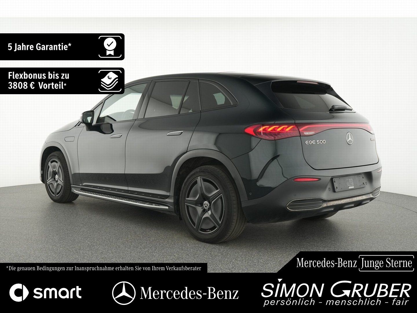 Fahrzeugabbildung Mercedes-Benz EQE 500 4M SUV AMG Carbon Hyper Leder HUD AHK