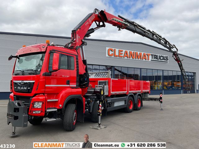 MAN TGS 41.500 8x8 Fassi 70 Tonmeter laadkraan + Fly