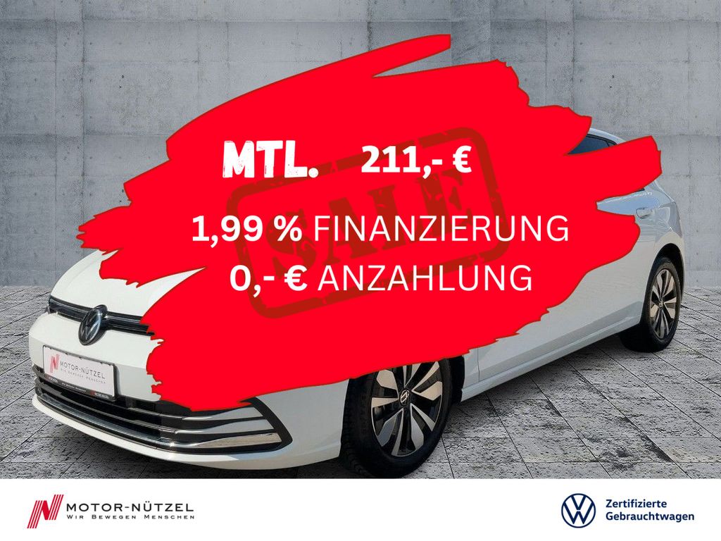 Volkswagen Golf VIII 1.5 TSI MOVE LED+NAVI+ACC+DAB+SHZ+16Z.