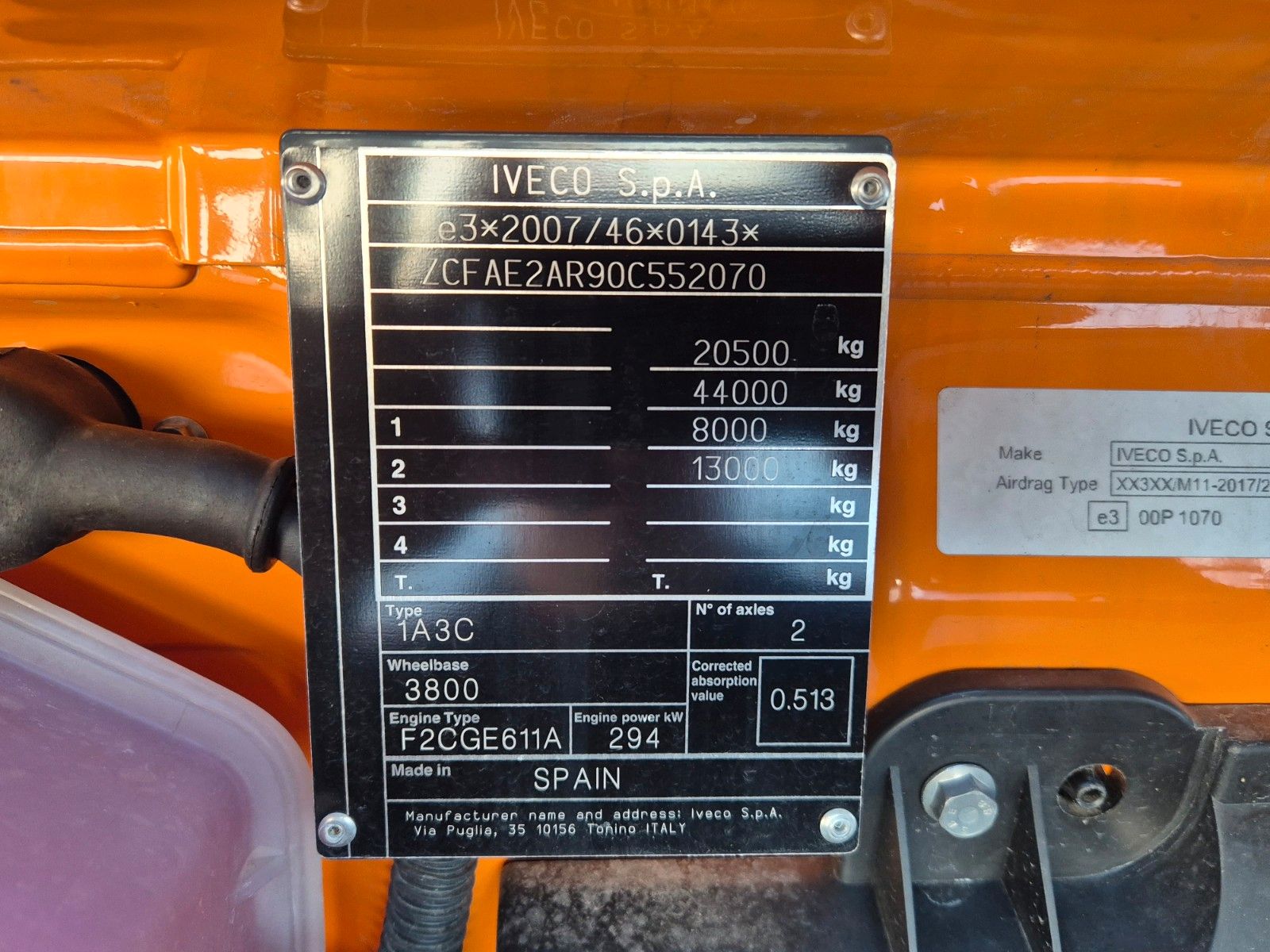 Fahrzeugabbildung Iveco X-Way  AD200X40/P 4x2 Palfinger PK 12.501 Funk