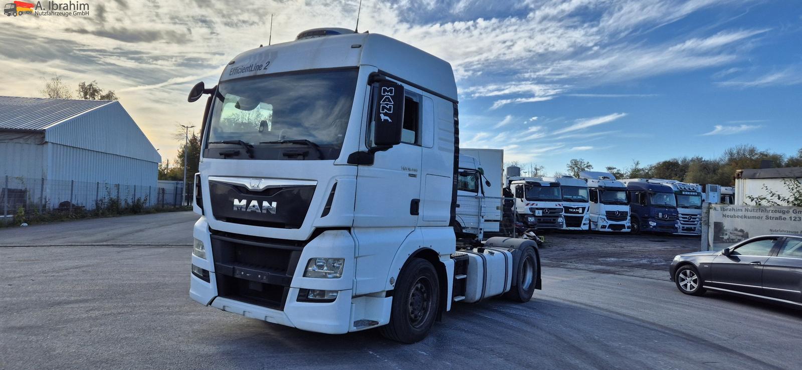 MAN TGX 18.480 Kipphydraulik, Retarder deutsches Fah
