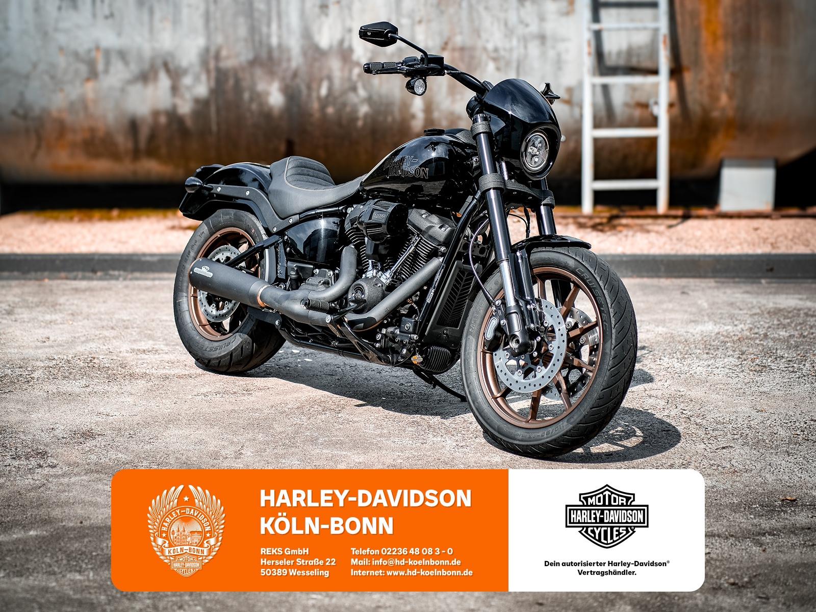 Harley-Davidson FXLRS Low Rider S 117 - J&H Auspuff - TOP!