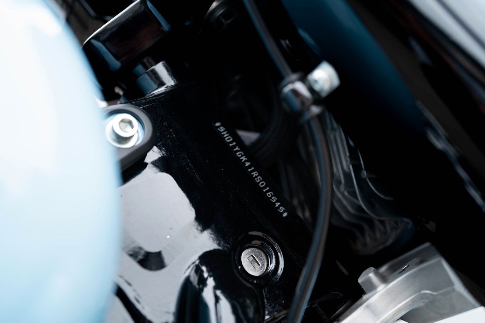 Fahrzeugabbildung Harley-Davidson Light Blue FAT BOY FLFBS 114 - Jekill & Hyde-