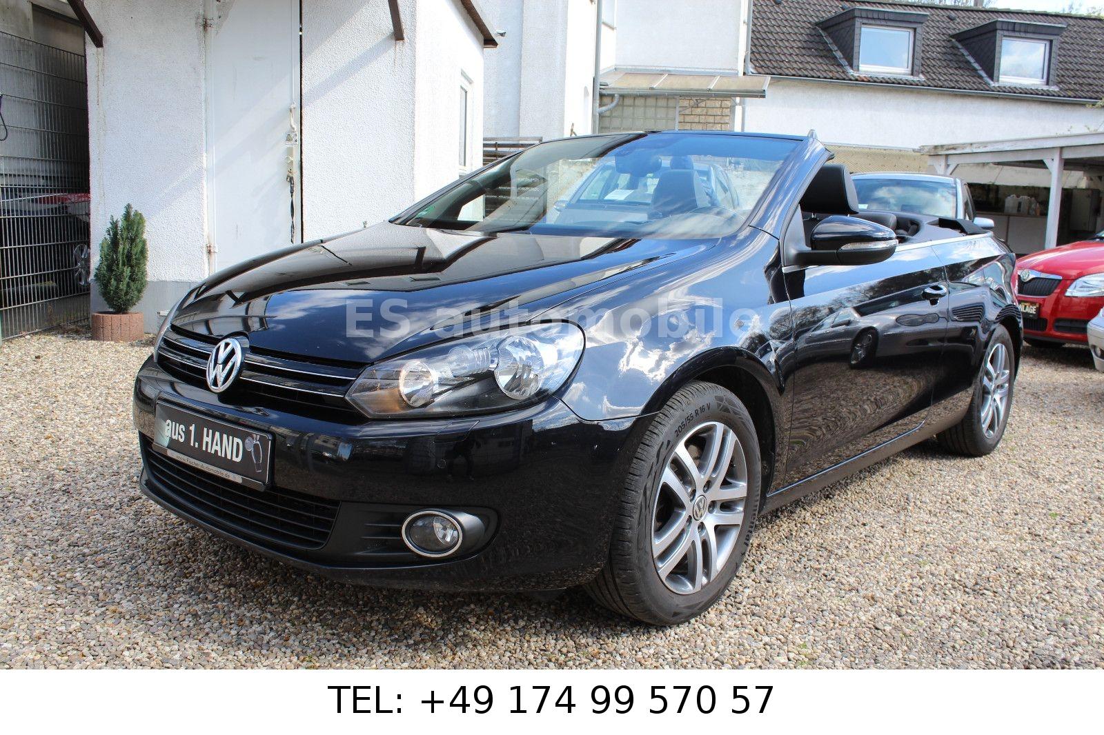 Volkswagen Golf VI Cabriolet **1.Hand / TÜV NEU/ Garantie**