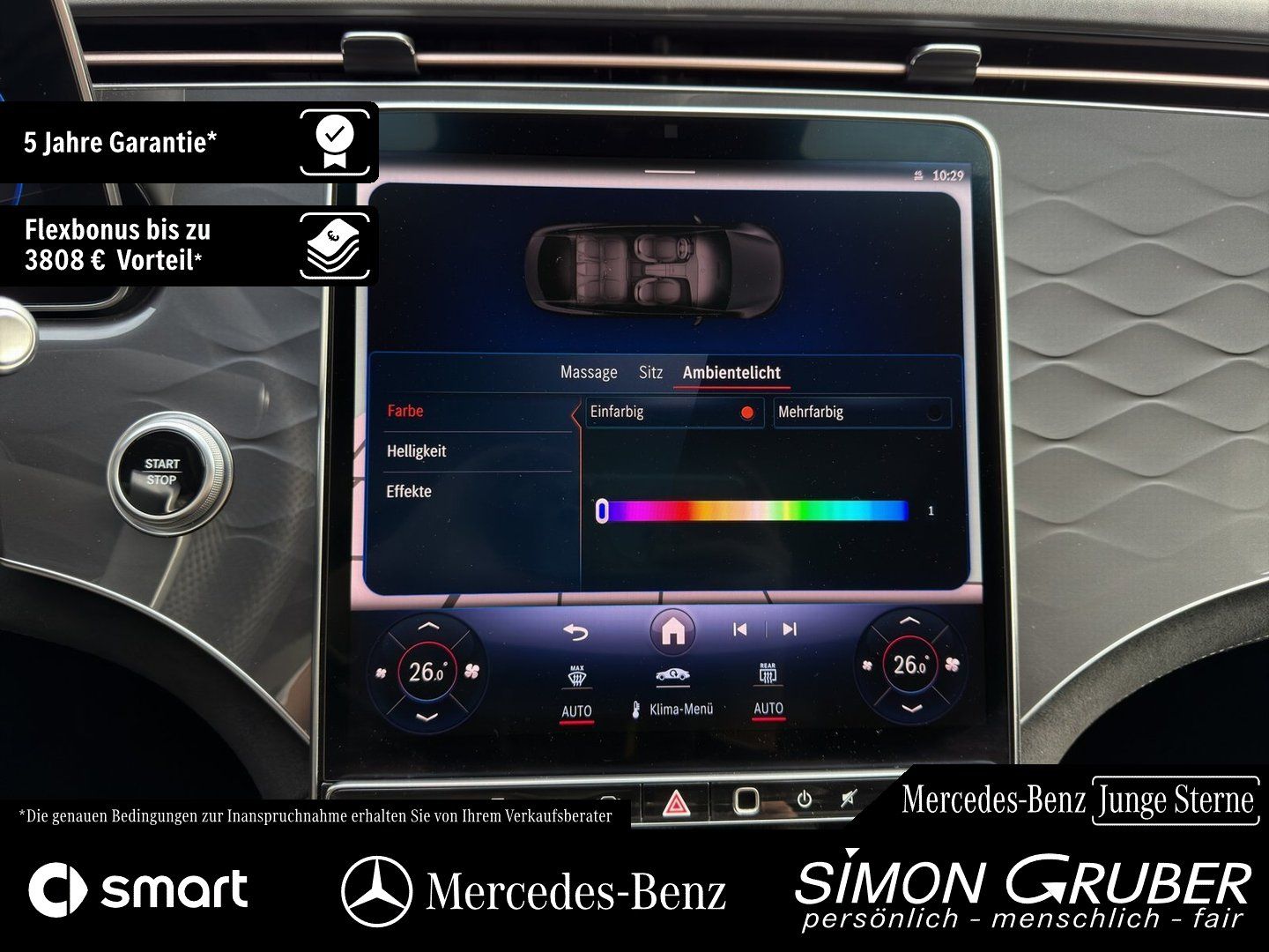 Fahrzeugabbildung Mercedes-Benz EQS 350 AMG Pano HUD DigiLight HaL Burmes 21Zoll