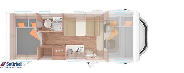 Weinsberg CaraHome 650 DG *Navi*Fahrradträger*LiFePO4* 