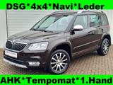 Skoda Yeti 2.0 TDI L&K 4x4*AHK*Navi*Leder*1.Hand - Skoda Yeti: Allradantrieb