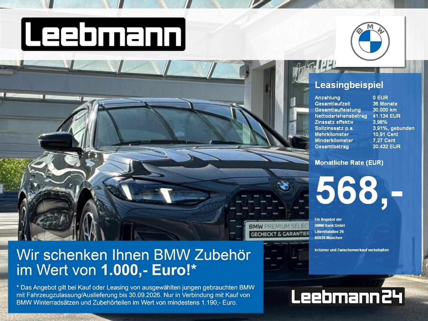 BMW 420i Gran Coupé M-Pro GSD Finanzierung ab 1,99%