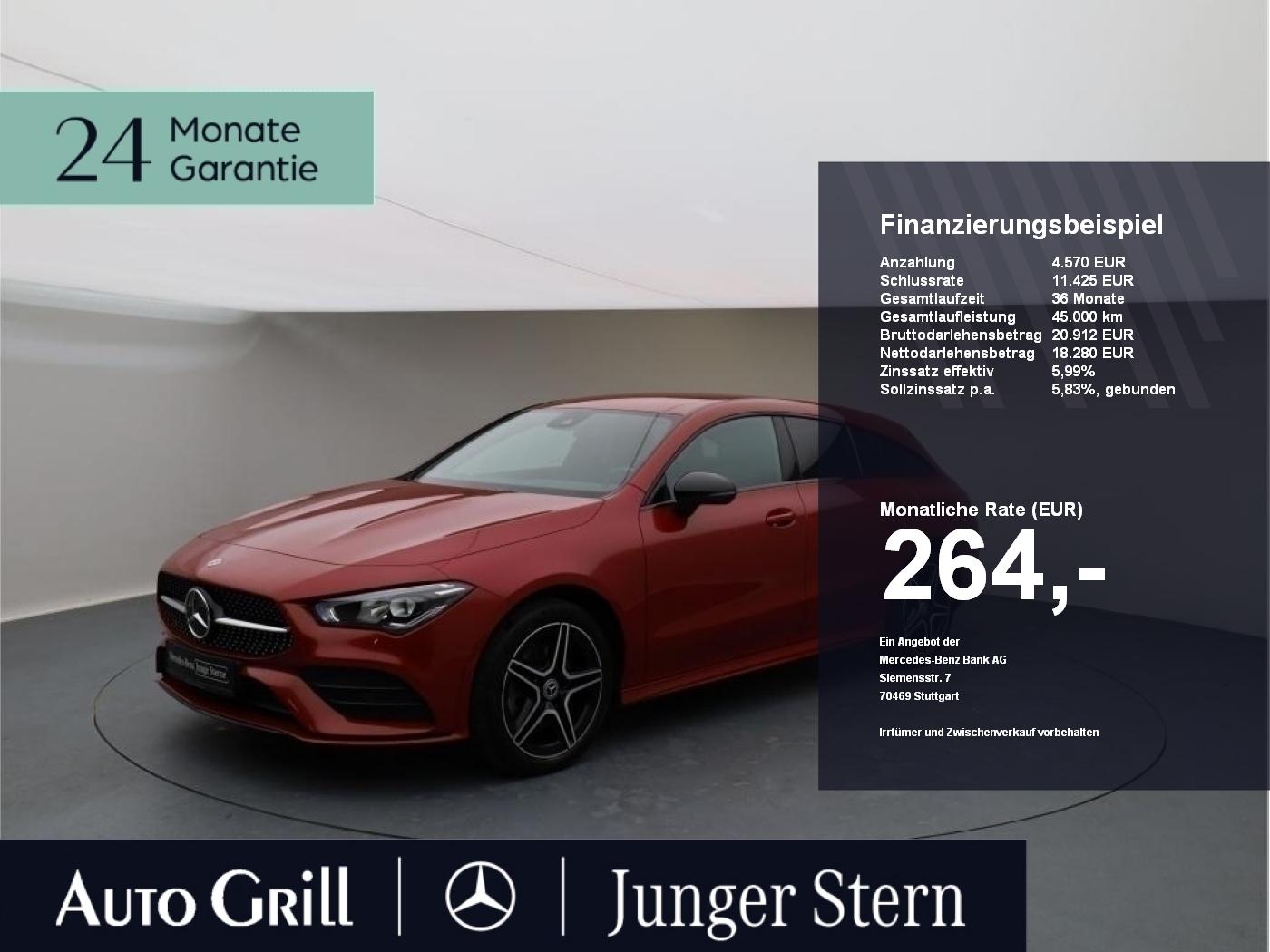 Mercedes-Benz CLA 250 e SB AMG Night AHK RfKam Ambiente MBUX