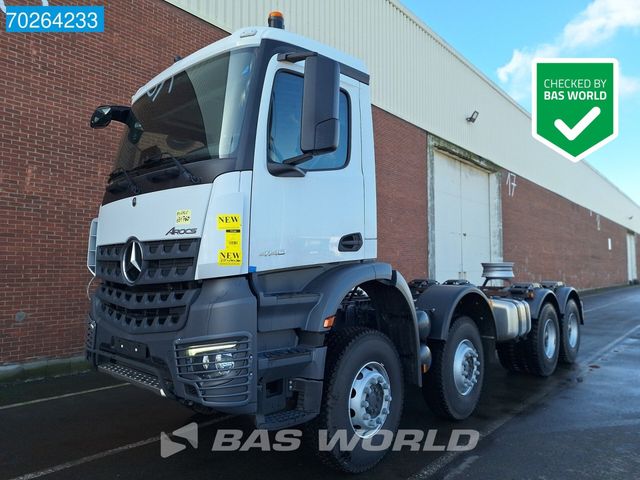 Mercedes-Benz Arocs 4140 8X4 NEW! Chassis Steel-Suspension Eur