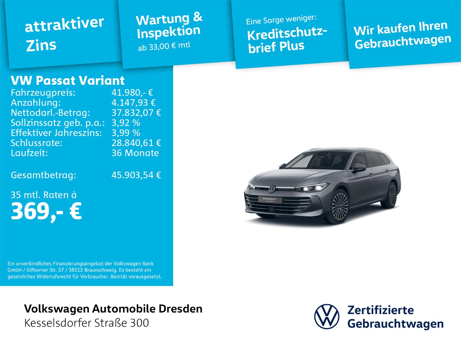 Volkswagen Passat Variant 1.5 TSI eHybrid Elegance AHZV Kam