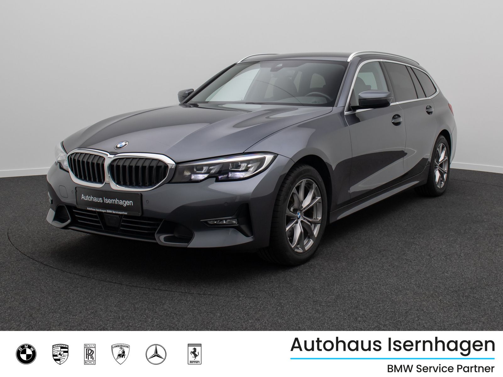 Fahrzeugabbildung BMW 320d Sport Line Alarm DAB AHK H/K Individual LED