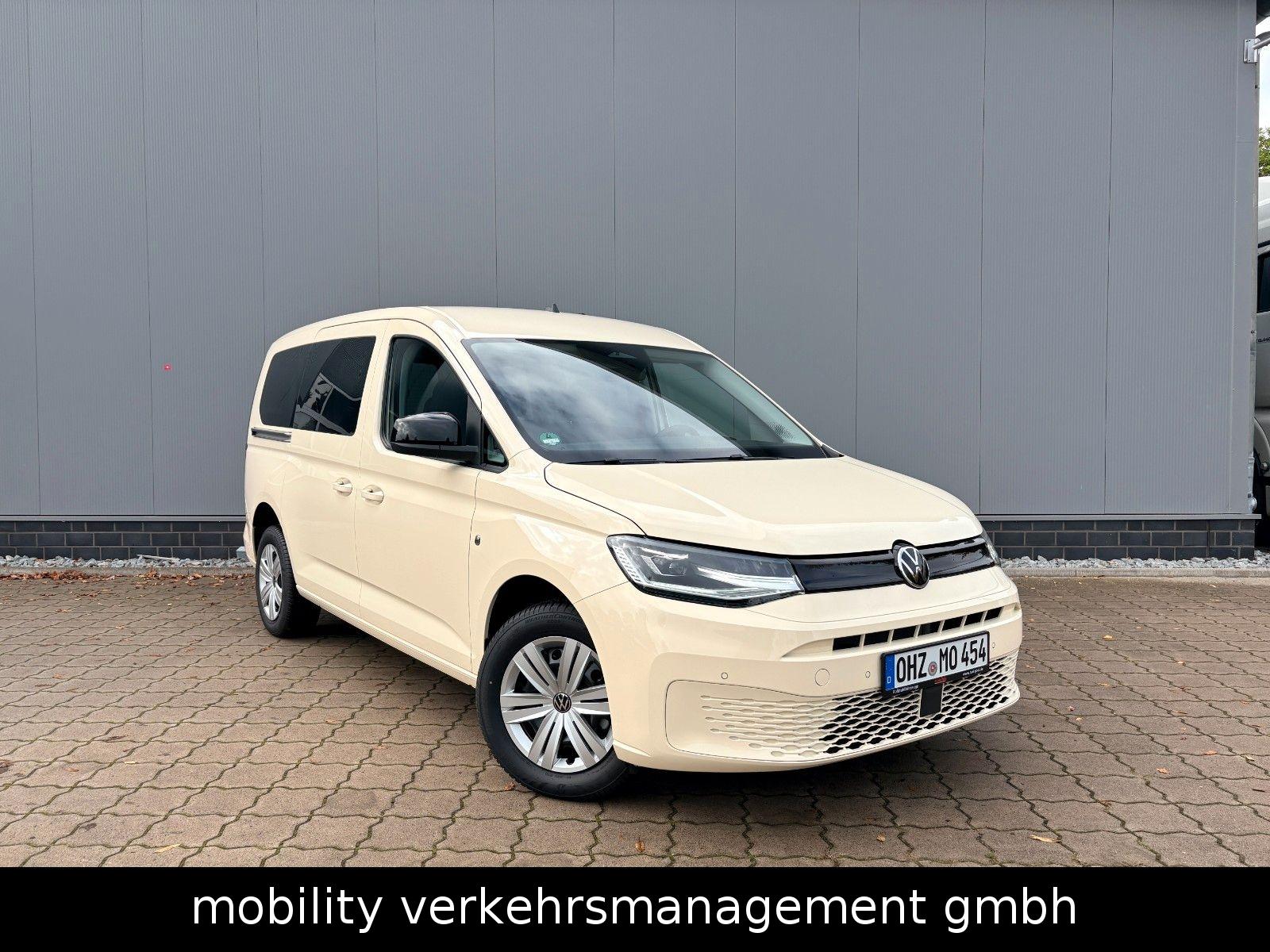 Volkswagen Caddy Maxi DSG Taxi Rollstuhl LED 7-Sitzer