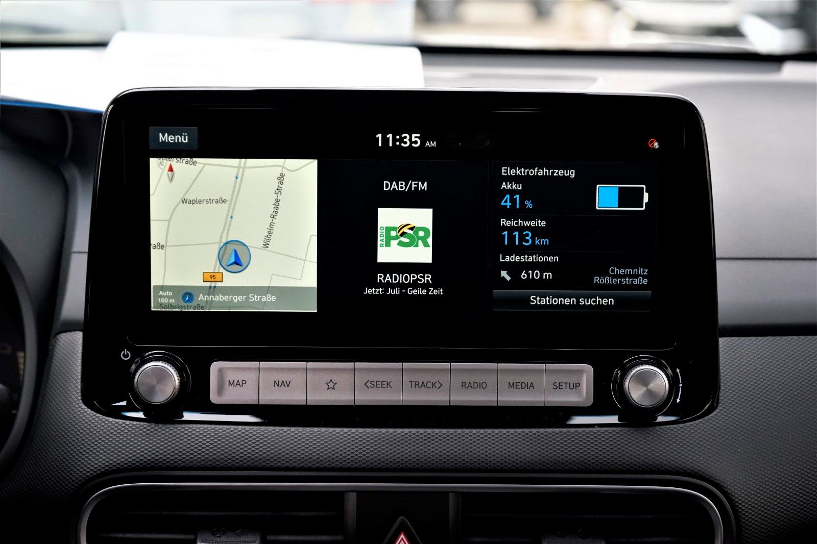 Fahrzeugabbildung Hyundai KONA Elektro ADVANTAGE NAVI LED SHZ