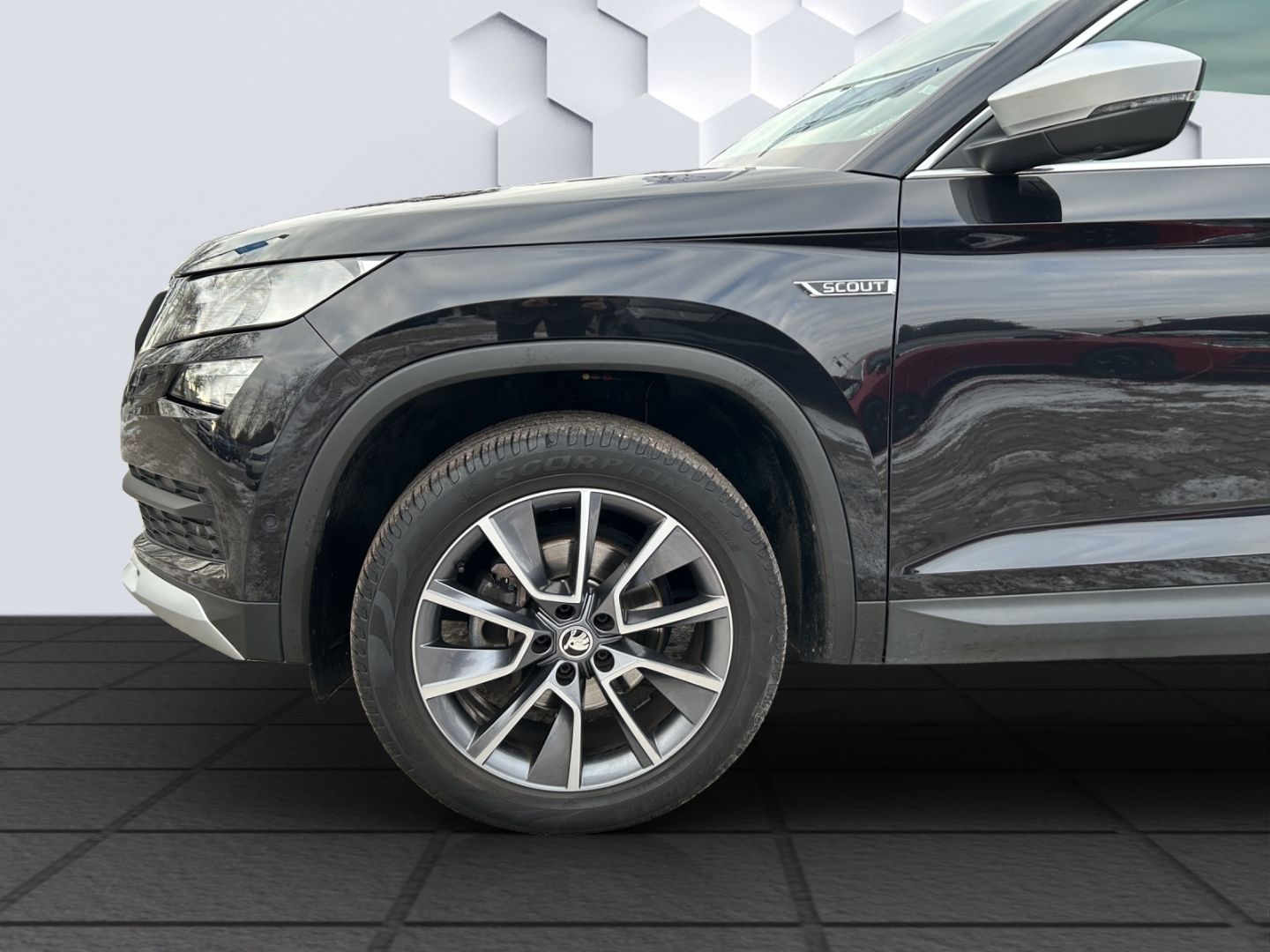 Kodiaq Scout 4x4 2.0TDI AHZV PanoDach ACC 360°Ka