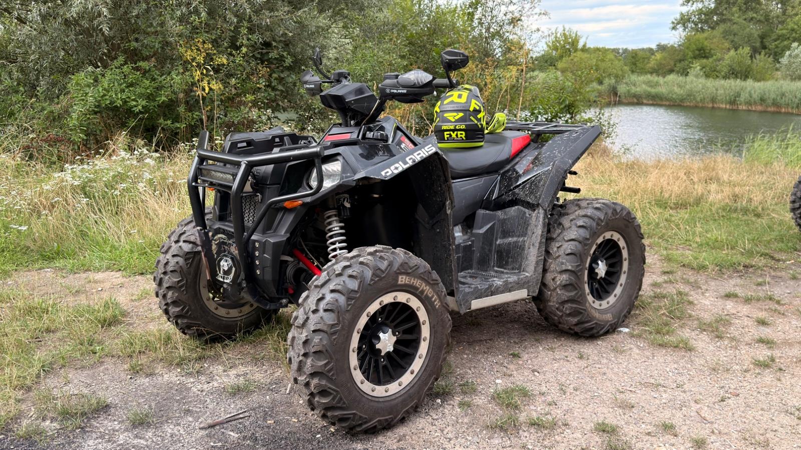 Polaris Scrambler 2014 — rear view