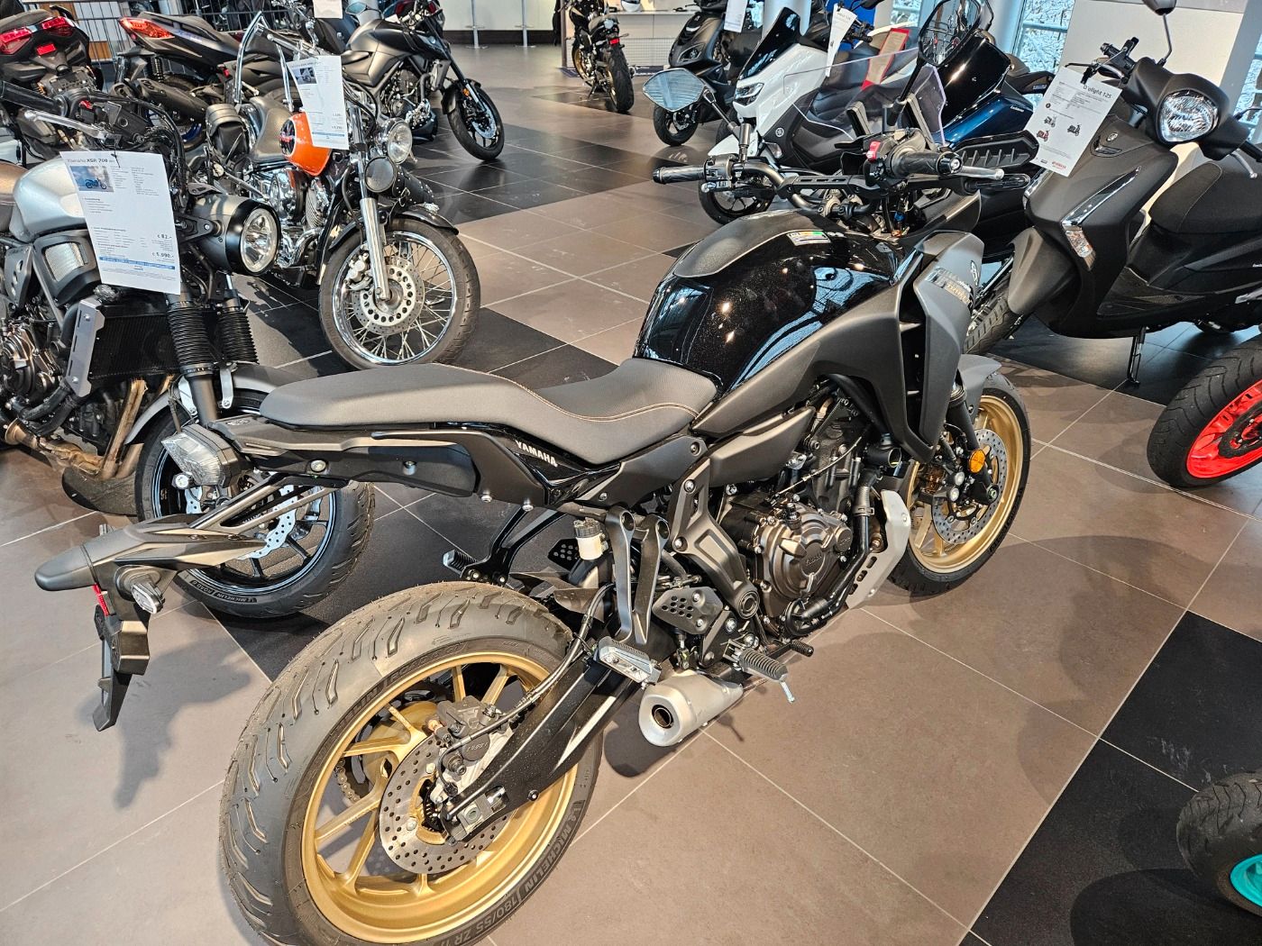 Fahrzeugabbildung Yamaha Tracer 7 Modell 2023