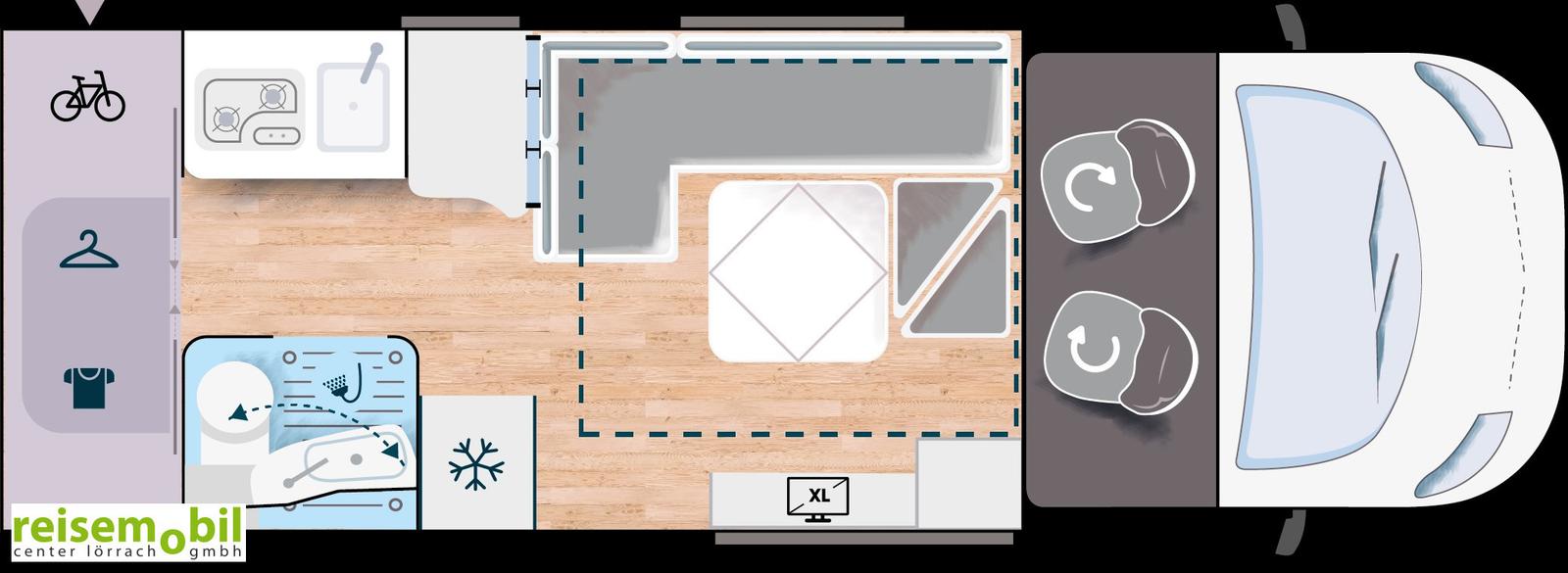 Challenger 240 Etape Edition*165PS*Automatik*Markise*Solar*