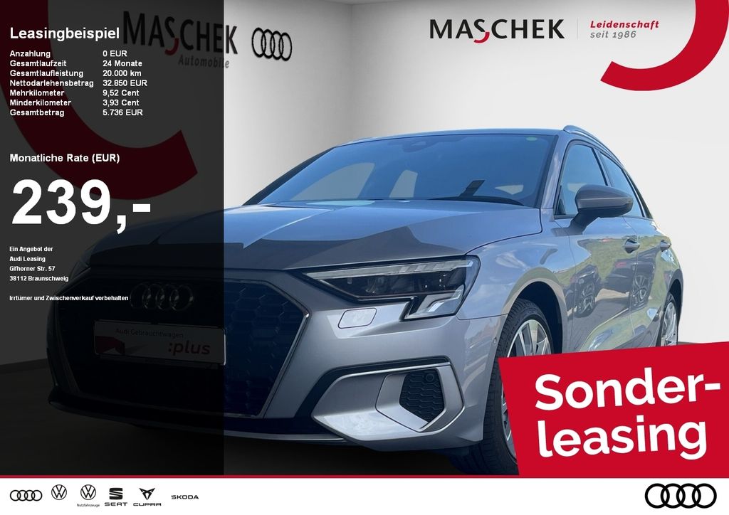 A3 Sportback Advanced 35 TDI VC+ Naviplus MFL Si