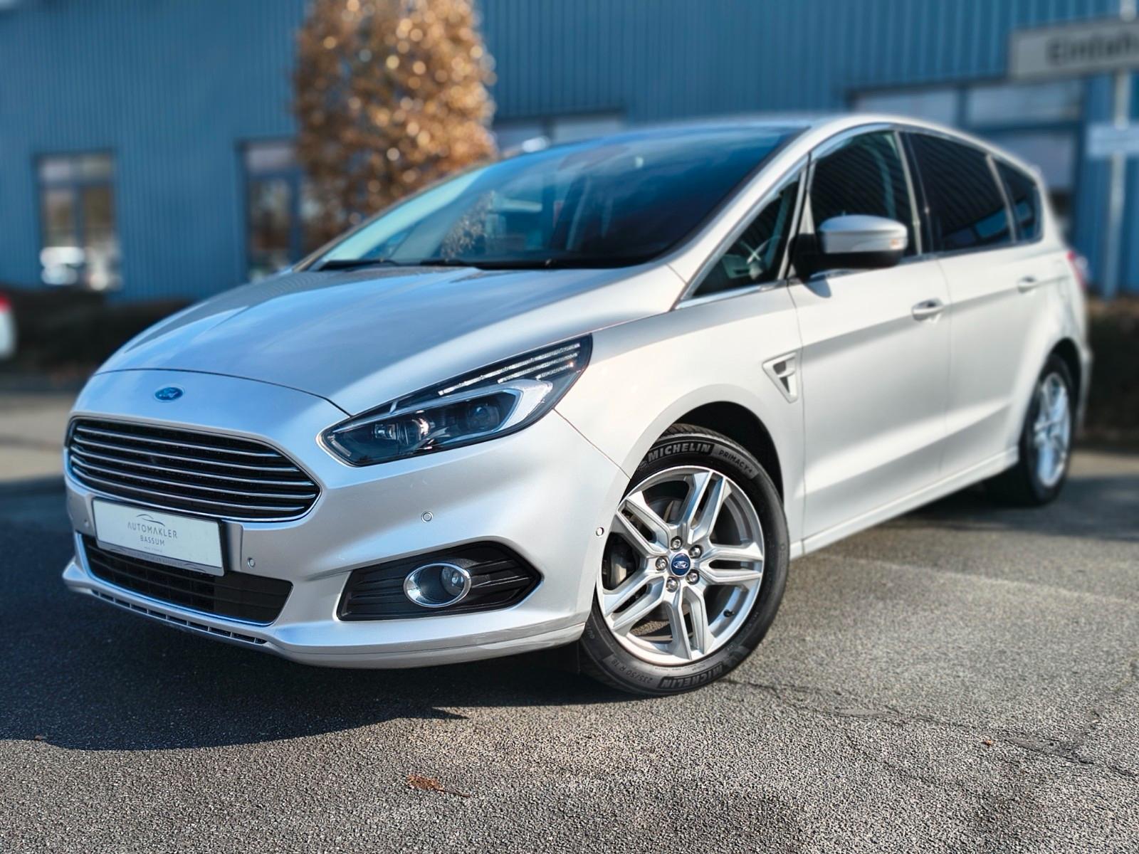 Ford S-Max Aut. Titanium, LED, Kam, BLIS, AHK 12M Ga.