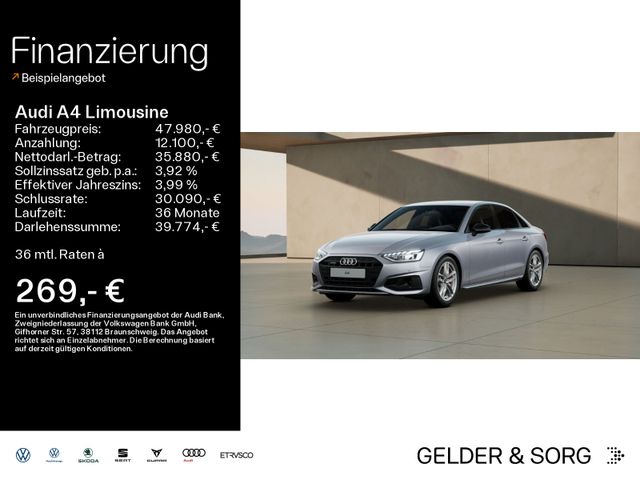 Audi A4 Limousine advanced 40 TFSI qu. S line AHK*B&O