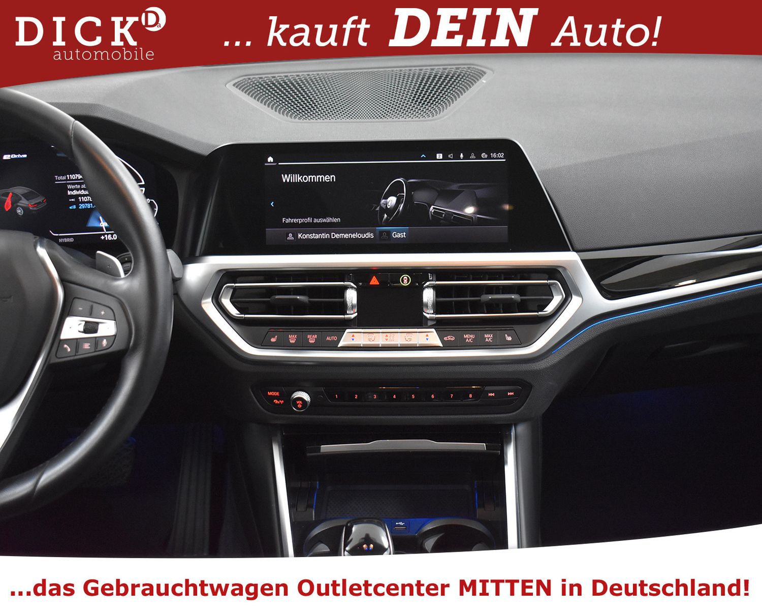 BMW 320e Aut Sport Line PROF+VIRTUAL+LED+DAB+LEDER+M - Image 14