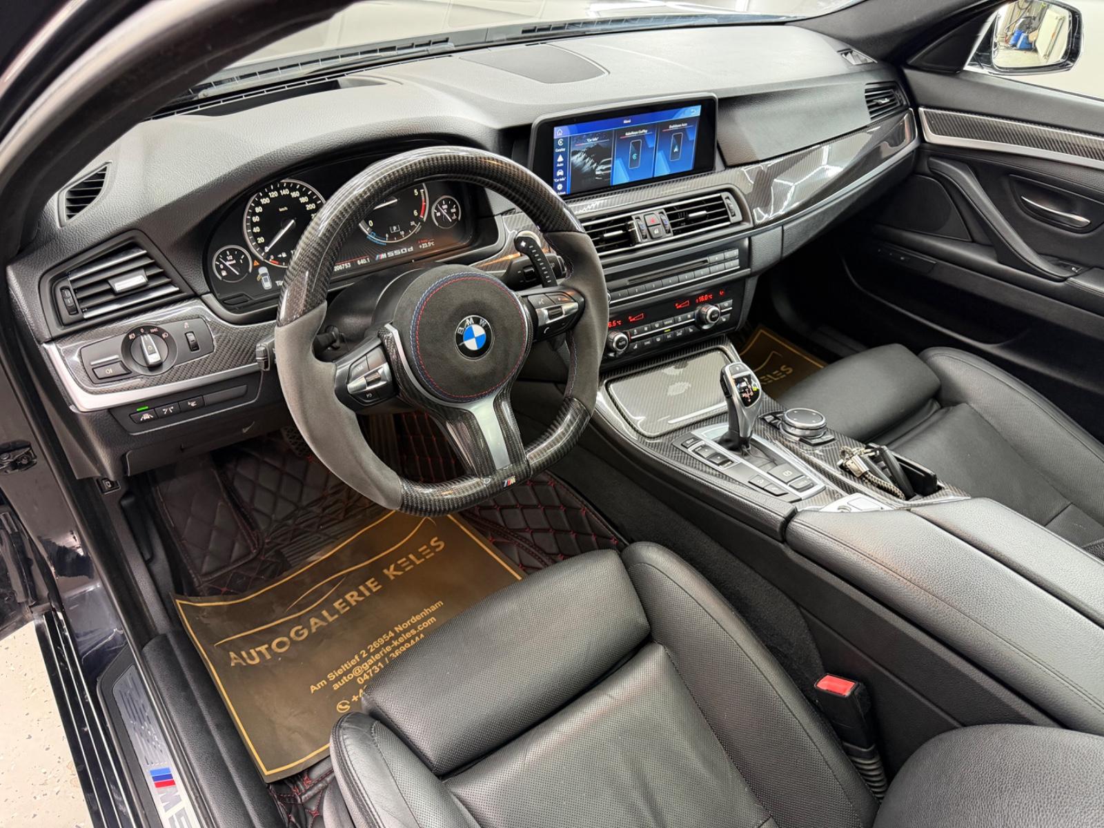 BMW M550 D 3.0 381ch XDRIVE BVA Pack M Toit pano Sièges chauffants cuir Historique présent - 2EME MAIN