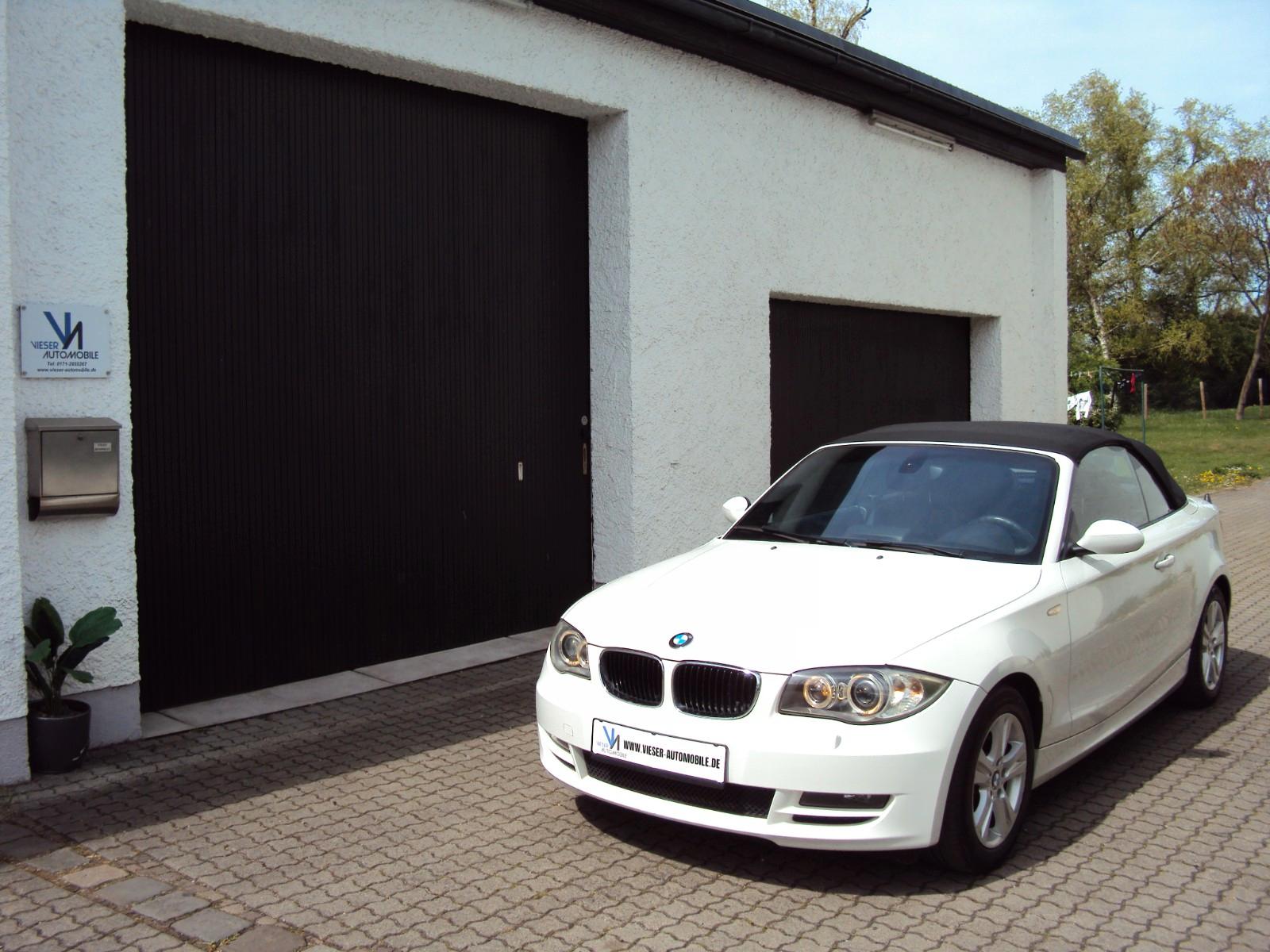 BMW 118d Cabrio Leder Klimaautomatik Navi PDC !