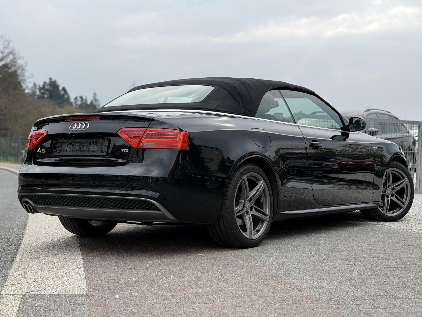 Audi A5 Cabrio 2.0 TDI 3x S line Plus Sportsitze TOP