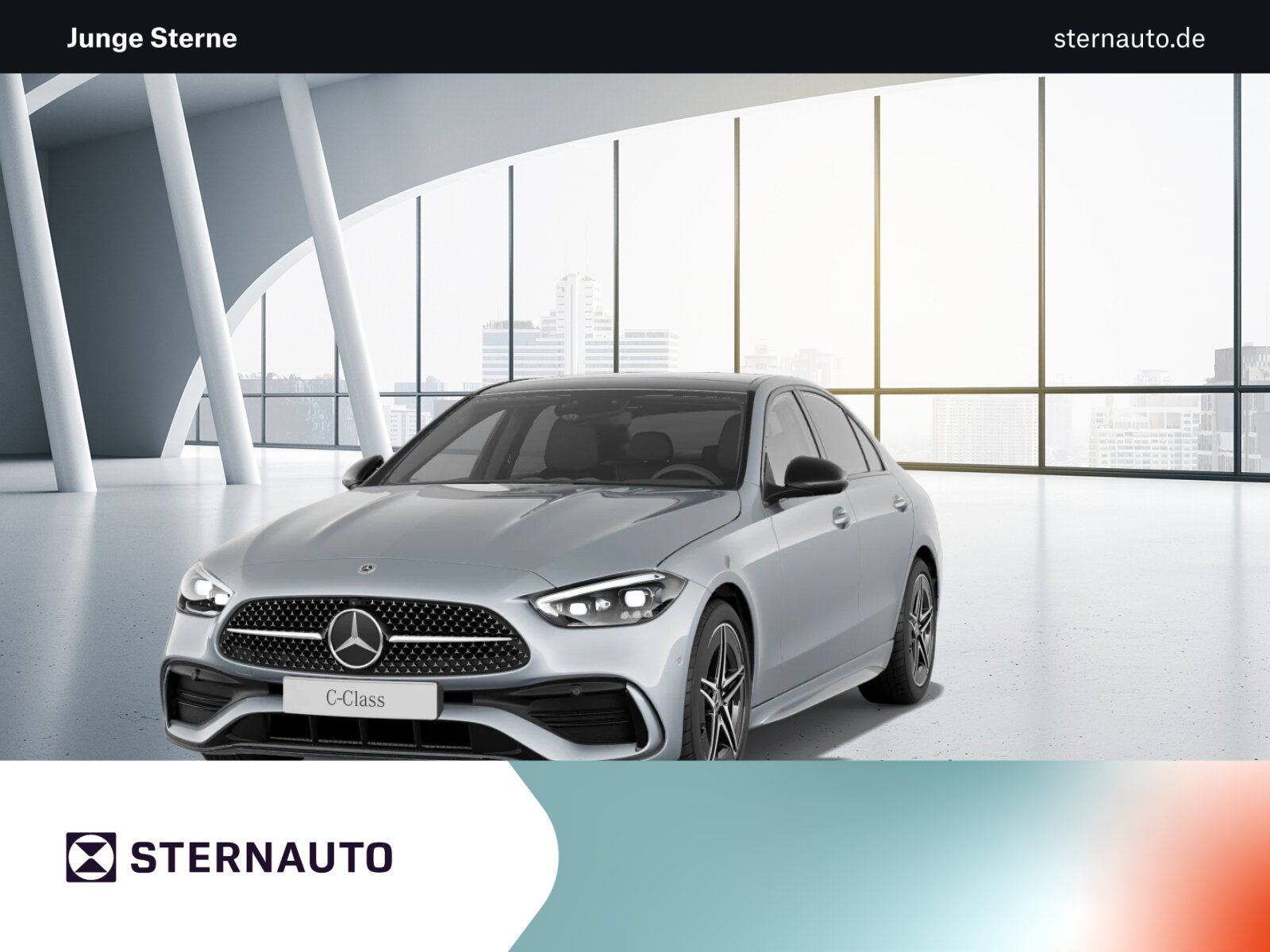 MERCEDES-BENZ C 300 d AMG Pano Distr DigiLight Burm3D Night