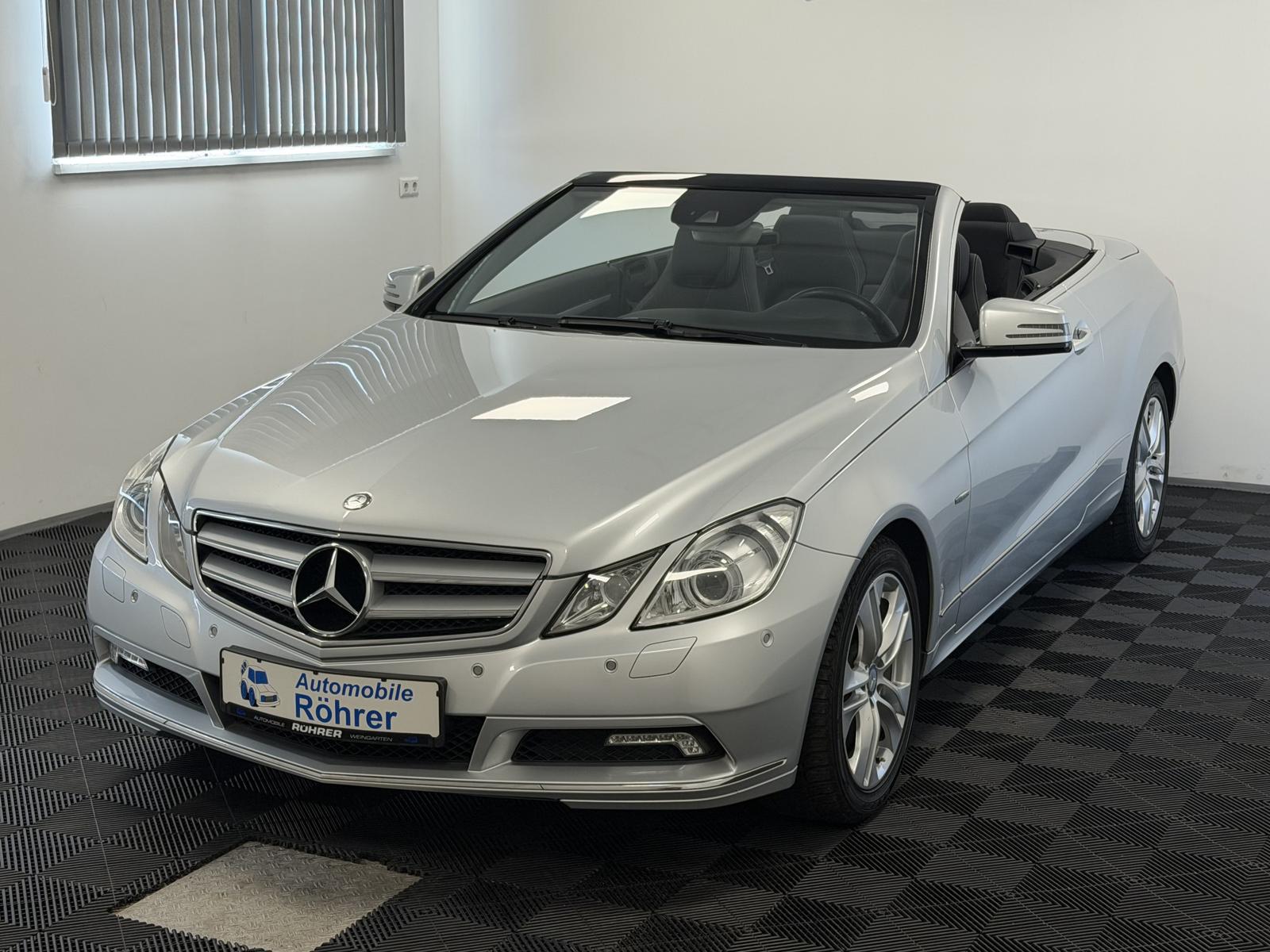 Mercedes-Benz E 200 CGI Cabrio Aut. Airscarf Bi-Xenon Navi PDC