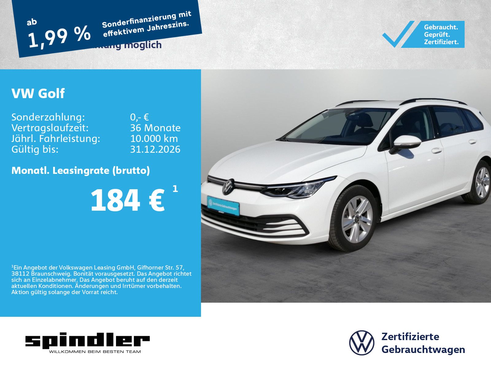 Volkswagen Golf VIII Life 2.0 TDI / Navi, CarPlay, LED, SHZ