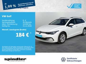 Volkswagen Leasingangebot: Volkswagen Golf VIII Life 2.0 TDI / Navi, CarPlay, LED, SHZ