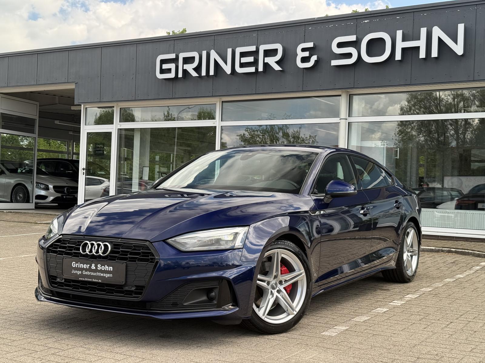 Audi A5 40 TDI S-Line,Virtual,R-Kam,B&O,T-Leder,8-Fa