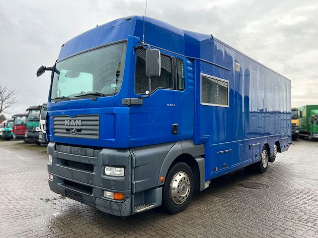 MAN TG-A 26.410 FNL 6x2 Kofferwagen 11 Sitzer