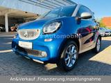 Smart ForTwo Prime 90PS AUTOM/LEDER/PANO/JBL/ARMLEHNE - mit Benzin-Antrieb: Blau, Armlehne