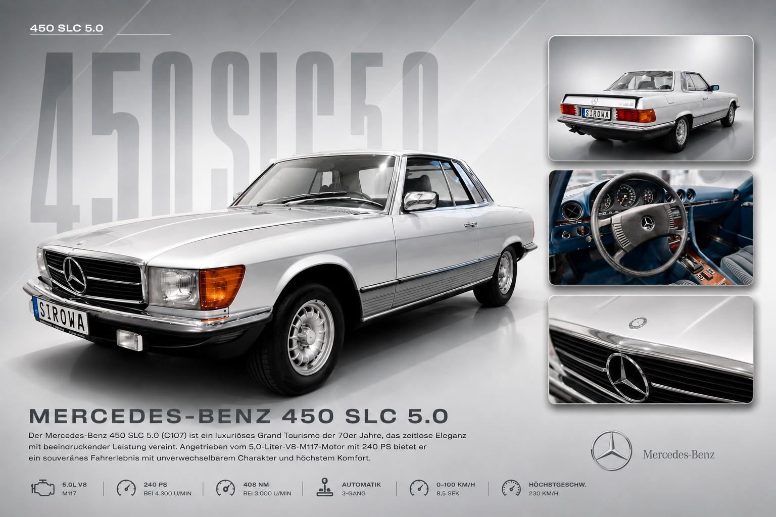 Mercedes-Benz 450 SLC 5.0