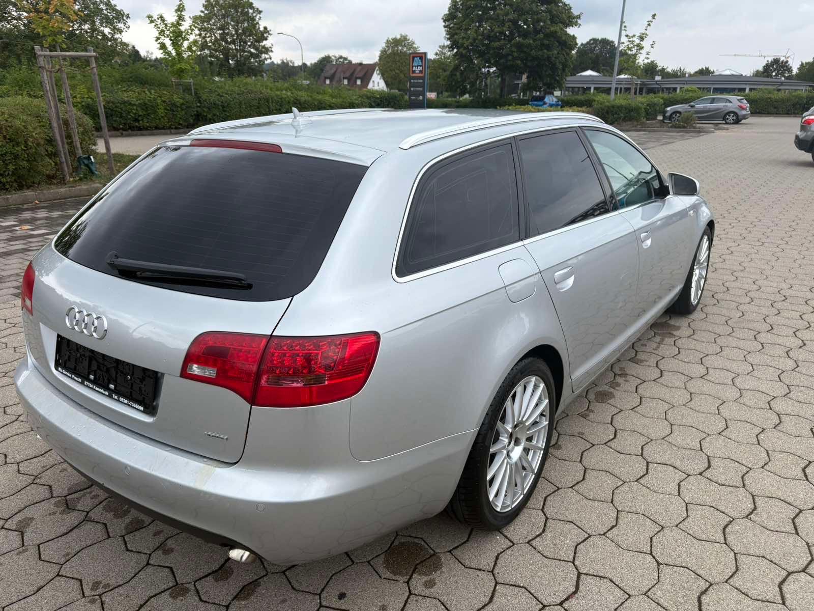 Audi Quattro 2007 — rear view