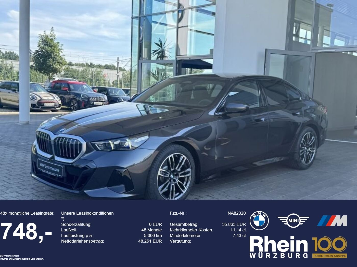 BMW 520d Limousine M Sportpaket * 22% Nachlass*