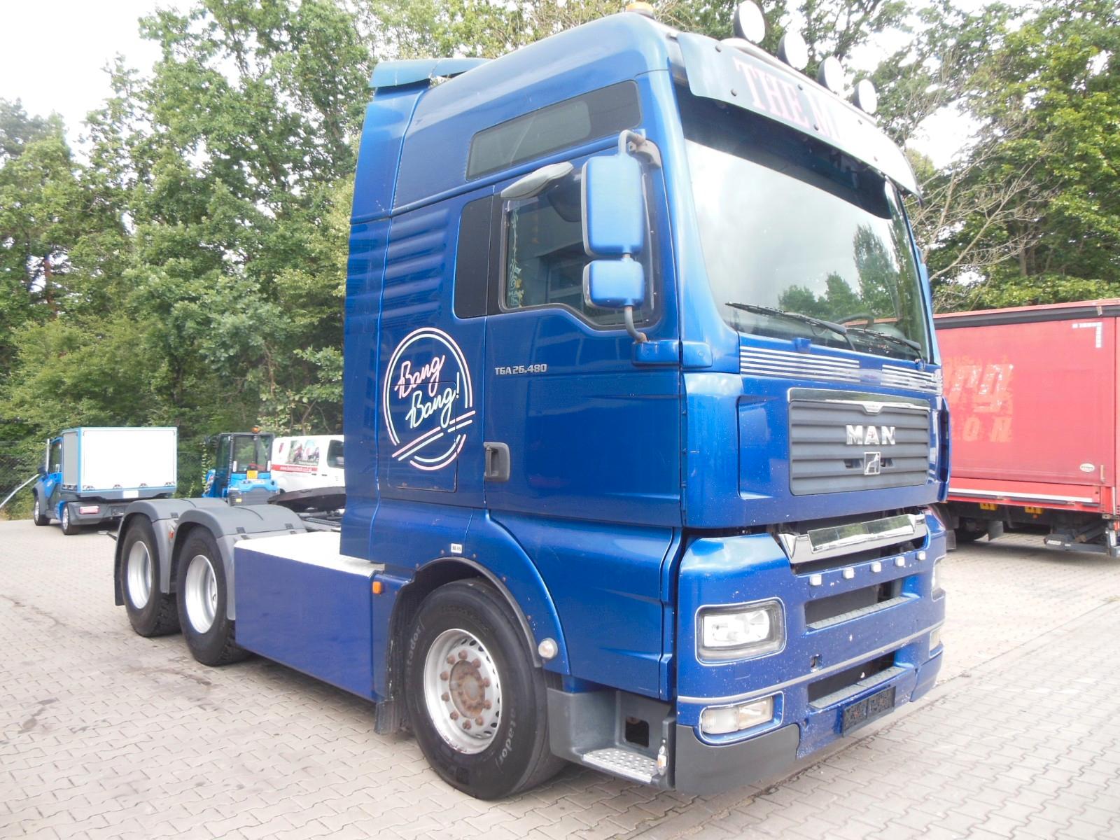 MAN TGA 26.480 BLS, 6X4, SET 70.000 KG