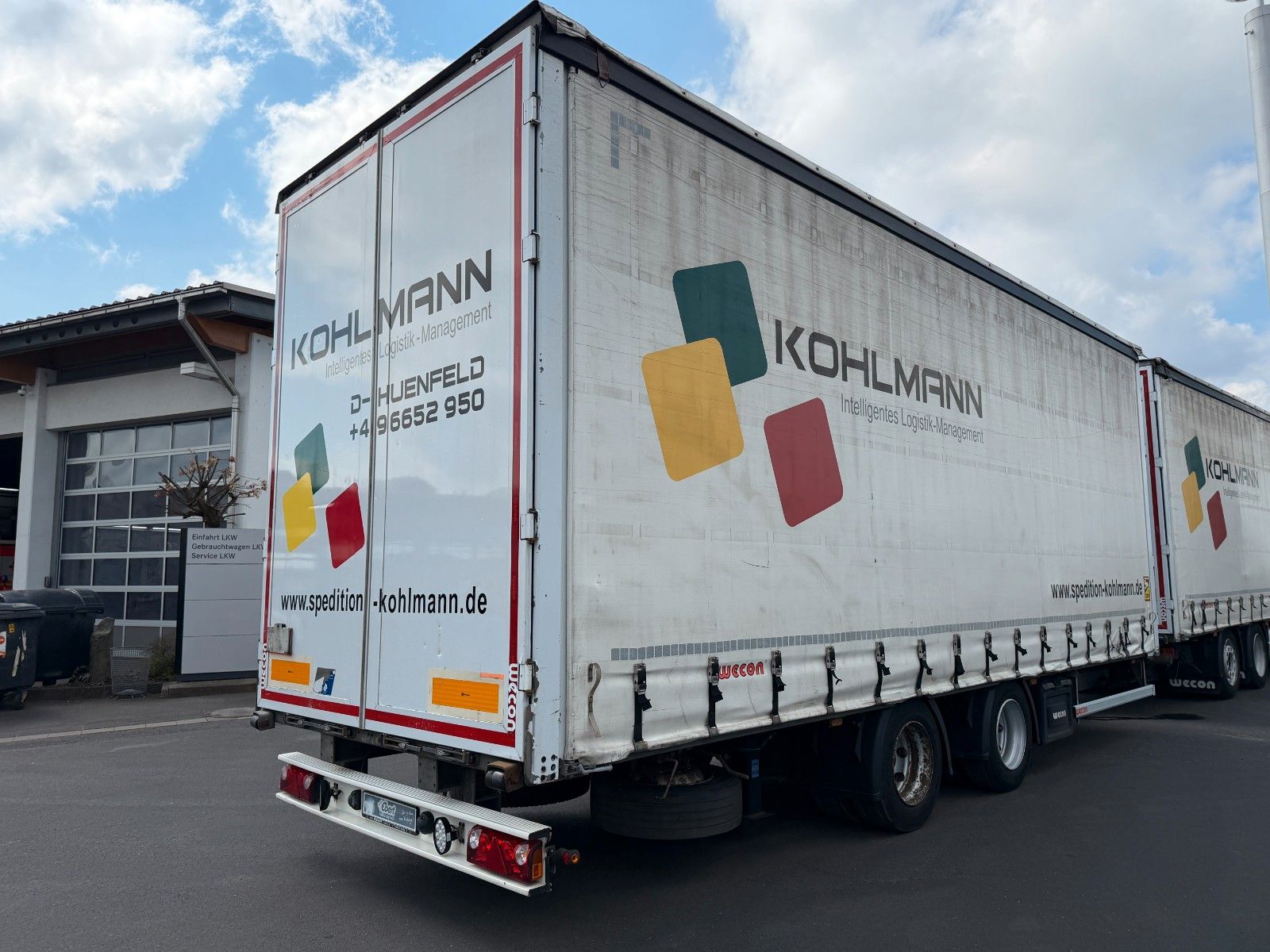 Fahrzeugabbildung Wecon APZ 218 BPW Achsen Schiebeverdeck