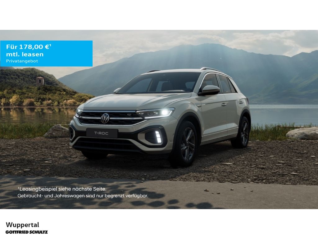 T-Roc 1.0 TSI R-Line LED ACC SHZ PDC LM KLIMA