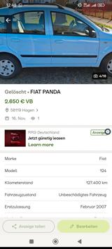 Fiat Panda - Fiat aus 2007