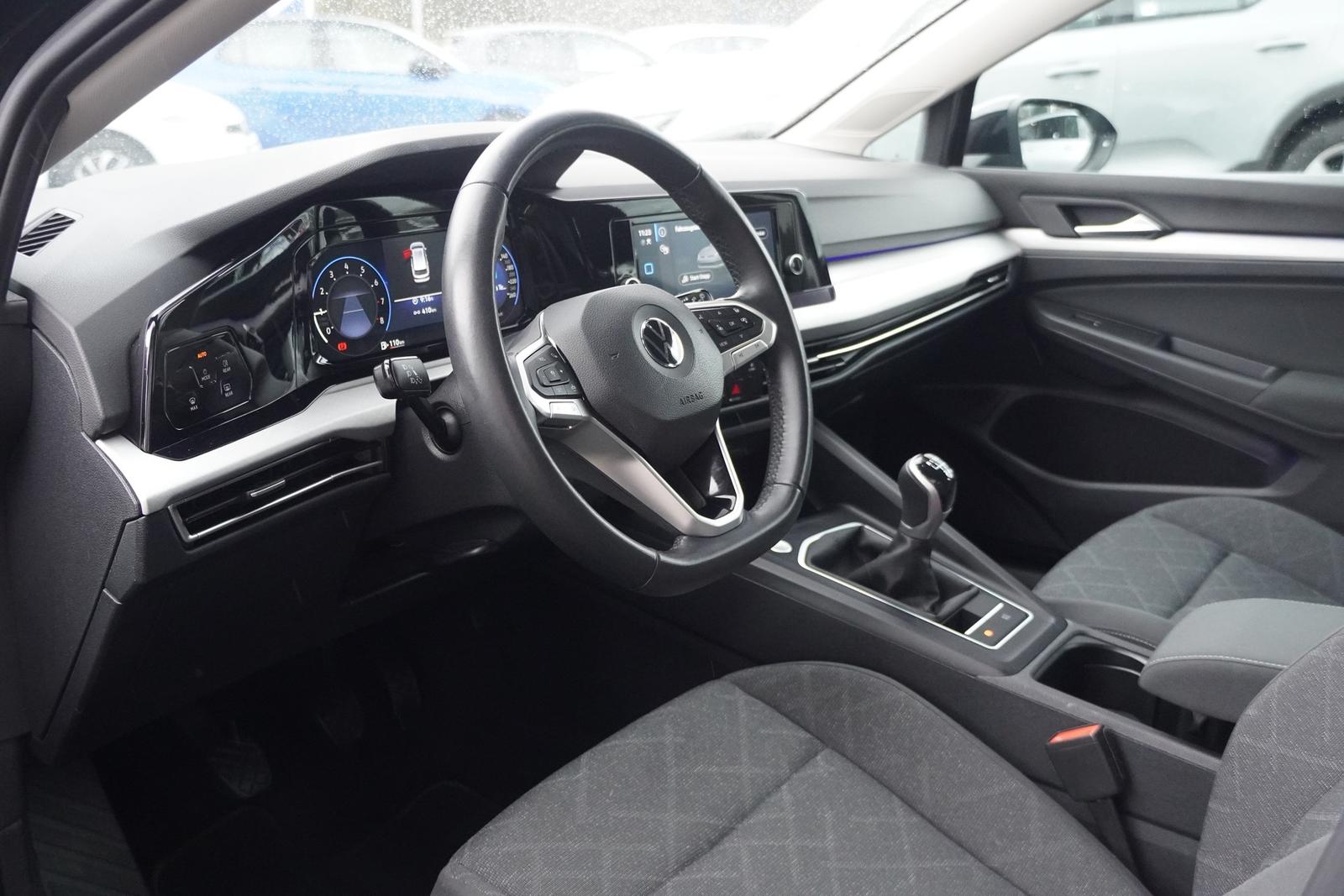 Volkswagen Golf VIII Variant 1.0 Life LED Klimaaut. DAB USB, миниатюра 12