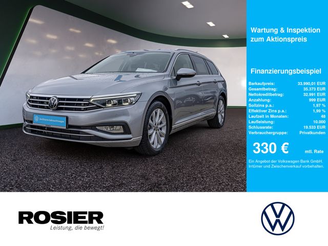 Volkswagen Passat Variant Elegance 2,0 l TDI DSG AHK ACC BT