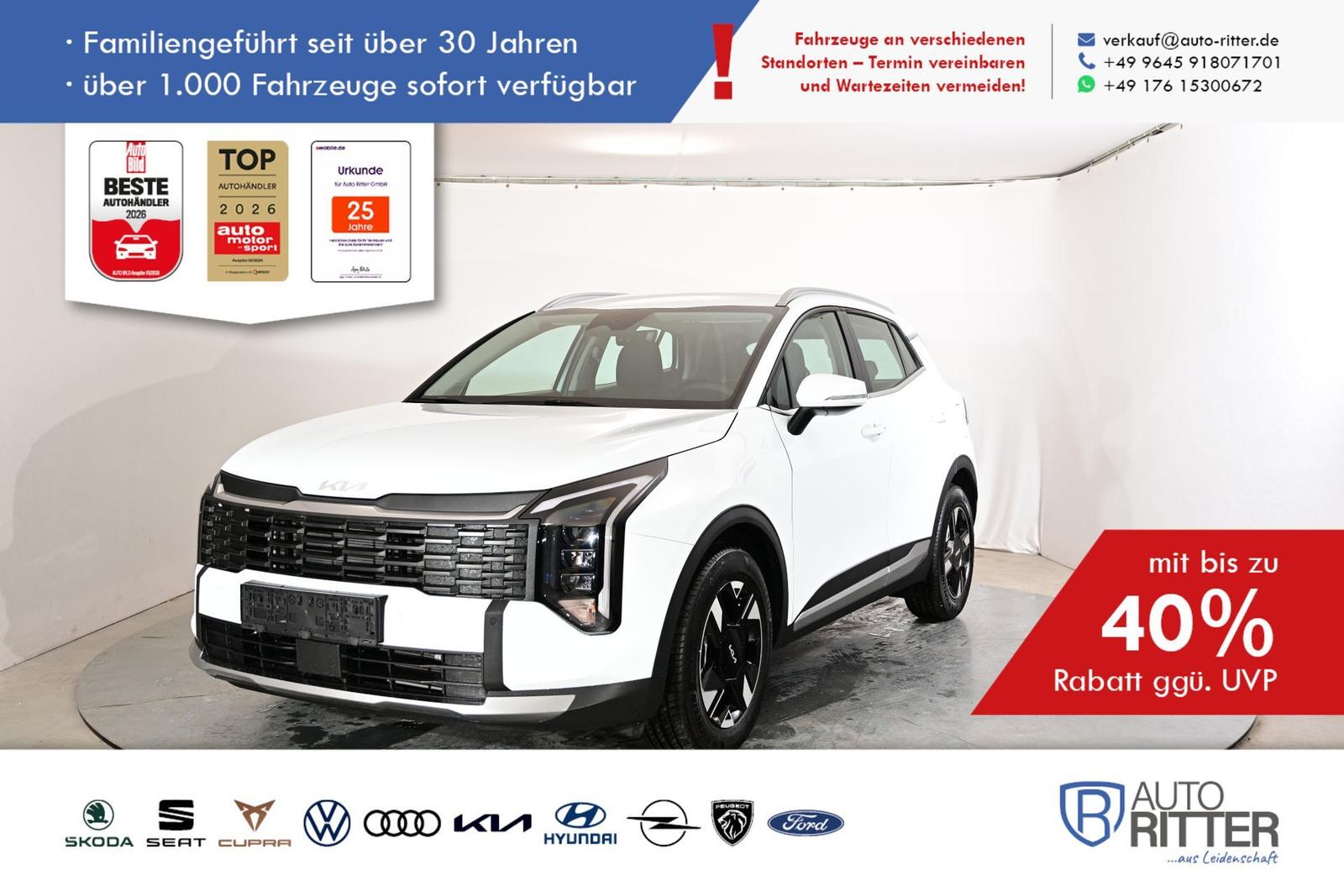 Kia Sportage Silver RFK|LED|Navi|Carplay|Klima|PD...