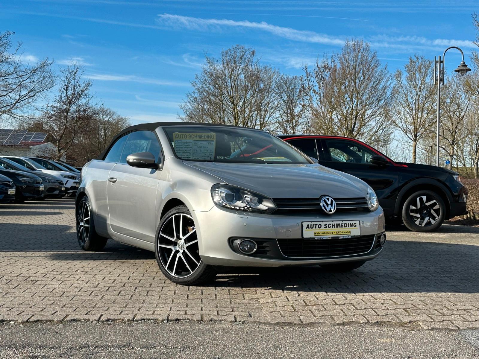 Volkswagen Golf VI Cabriolet 1.6 TDI LEDER*NAVI*Sitzhzg