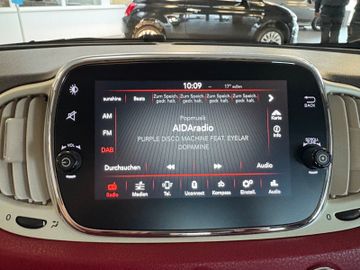 Fahrzeugabbildung Fiat 500C 60th Anniversary 524/560 Navi DAB SHZ uvm